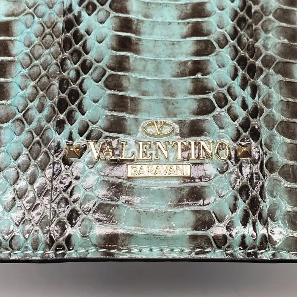 Valentino Garavani Snake Embossed Leather iPad Mini Case